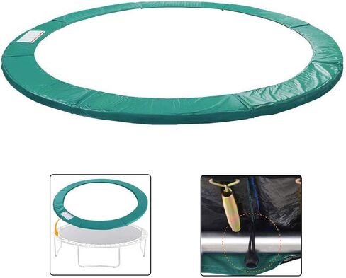 Trampoline Surround Pad Outdoor Trampoline Safety Mat, Trampoline Ring Protection Pad Safety Mat Round Edge Trampoline Waterproof Protection Ring in Saudi Arabia
