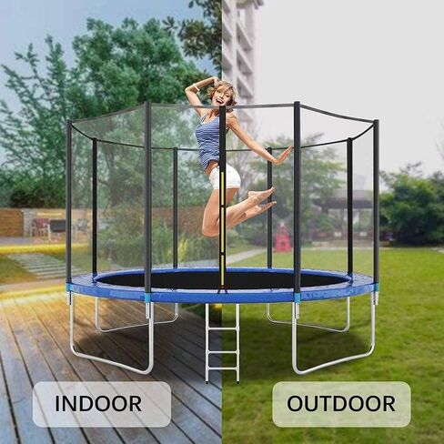 Trampoline Surround Pad Outdoor Trampoline Safety Mat, Trampoline Ring Protection Pad Safety Mat Round Edge Trampoline Waterproof Protection Ring in Saudi Arabia
