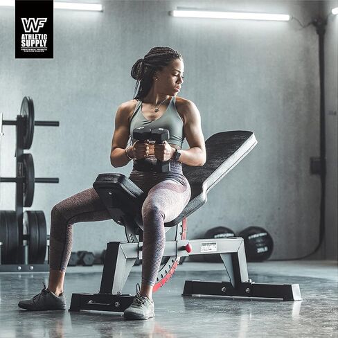 WF Athletic Supply Black Neoprene Dumbbell Set, Non-Slip & Hex Shape, Great for Muscle Toning, Strength Building & Weight Loss; Sizes, Dumbbells Only & w/Rack Options Available in Saudi Arabia