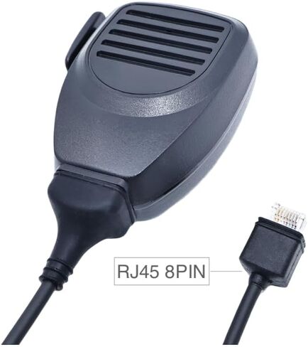 Mobile Radio Microphone Compatible with Kenwood KMC-30 RJ45 8 PIN TM-261A TM-271A TM-461A TM-471A TK-780 TK-7302 TKR-730 TKR-740 TKR-750 TKR-830 TKR-850 in Saudi Arabia