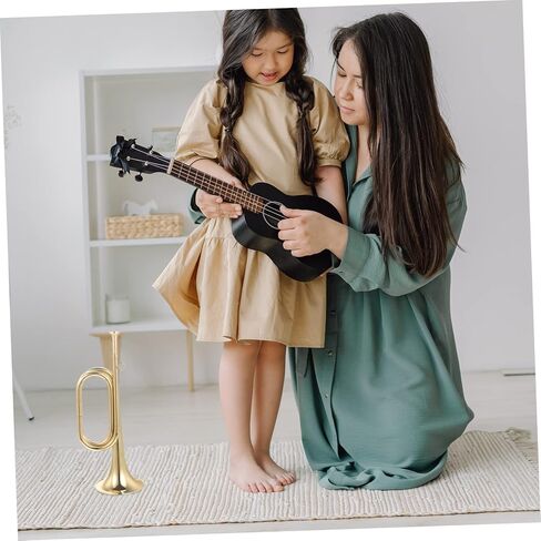 Milisten Beginner Bugle Lightweight Copper Trumpet for Music Enthusiasts Portable Wind Instrument for School Band Crisp Sound Durable Design for All Skill Levels in Saudi Arabia