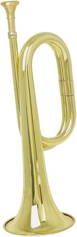 Yardwe C Key Bugle for Beginners Copper Military Trumpet for Music Bands Lightweight and Sturdy Horn Instrument User-Friendly Design in Saudi Arabia