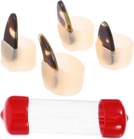 Durable Guzheng Nail Protectors Covers for Finger Safety Comfortable Fit for Practice Suitable for Adults Reusable and Easy to Clean in Saudi Arabia