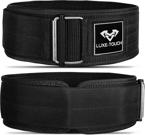 4 Inches Nylon Weightlifting Belt with Quick-Release Buckle, Belt for Cross Working out, Bodybuilding, Power Lifting. Deadlift Training Belt, Adjustable Weight Lifting Spine Support in Saudi Arabia