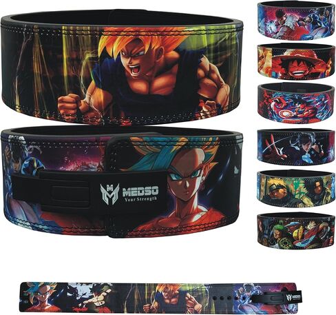 MEDSO Anime Weight Lifting Lever Belt, Lifting Blet for Squats,Deadlifts, Cross Training,Weightlifting, Bodybuilding for Perfect Back Support for Men Women in Saudi Arabia