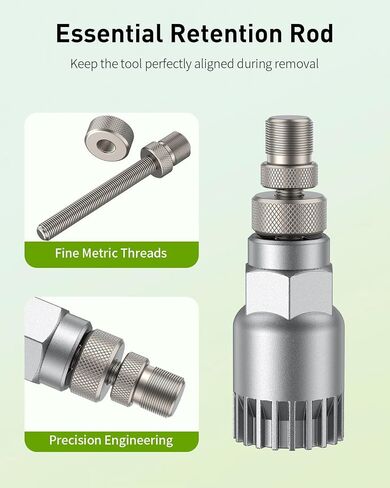 Pawfly Bike Bottom Bracket Tool, Bottom Bracket Removal Tool, 20-Tooth Bicycle Bottom Bracket Remover, Compatible with Shimano Octalink, ISIS Splined, Truvativ, Race Face & FSA Bottom Brackets in Saudi Arabia