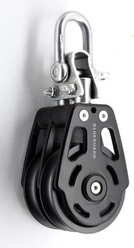 BLUESHARK 60mm High Performance Aluminum Sailing Blocks Choose Style and Quantity in Saudi Arabia