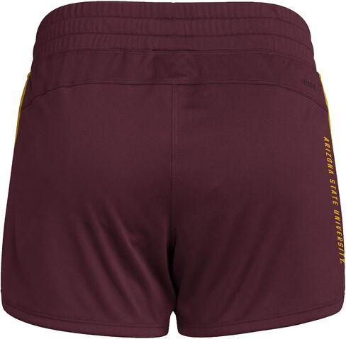 adidas Women's D4T Woven Arizona State University Training Shorts, Team Maroon/Team Collegiate Gold/Arizona State University, Small/3" Inseam in Saudi Arabia