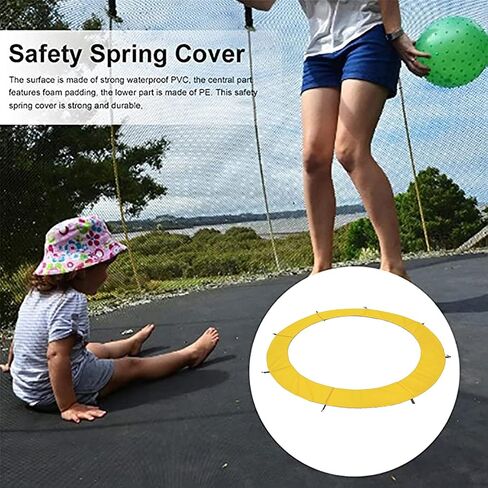 Trampoline Surround Pad Outdoor Trampoline Edge Cover, Waterproof and UV Resistant Trampoline Edge Cover Spring Protector Pad Safety Mat in Saudi Arabia