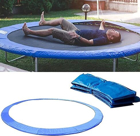 Trampoline Surround Pad Outdoor Trampoline Edge Cover Spring Cover Protective Cover Safety Pads Ripstop Round Pads in Saudi Arabia