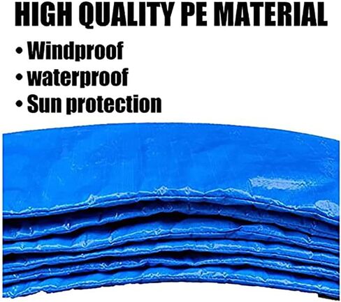 Trampoline Surround Pad Outdoor Replacement Trampoline Safety Mat Spring Cover Fits Frames Comfortable Padding, Long Lasting, Waterproof and UV Resistant in Saudi Arabia