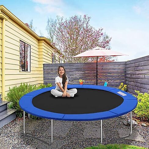 Trampoline Surround Pad Outdoor Trampoline Replacement Safety Mat for PE Round Spring Cover Trampoline Accessory Protector Foam Pad Edge Protector Waterproof in Saudi Arabia