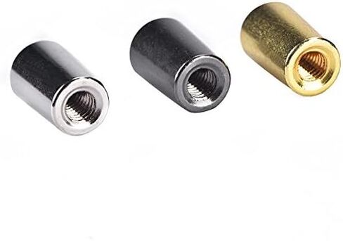 3Pcs Tip for Guitar Switch, 3-Way Toggle Switch Knob Copper Tip for EPI Electric Guitar(4mm / 0.16in- Silver + Black + Gold) in Saudi Arabia