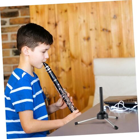 حامل أرضي من HANABASS Clarinet Lyre، حامل أدوات محمول، أغطية بلاستيكية متينة in Saudi Arabia