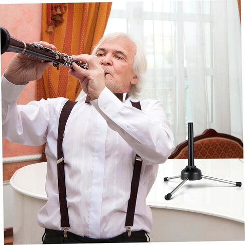 حامل أرضي من HANABASS Clarinet Lyre، حامل أدوات محمول، أغطية بلاستيكية متينة in Saudi Arabia