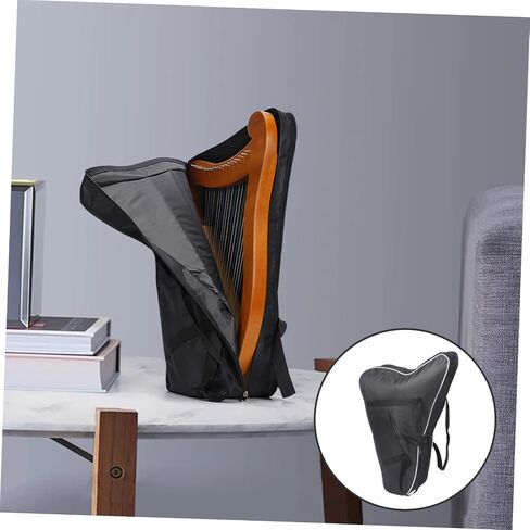BESPORTBLE Lyre Bag for Musician Padded Lyre Harp Storage Carrier for String Instruments Lightweight Stylish Design for Easy Carrying and Comprehensive Protection in Saudi Arabia