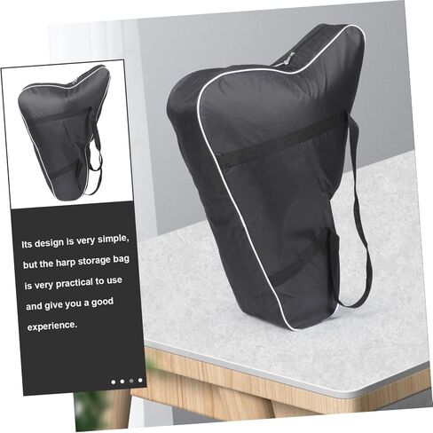 BESPORTBLE Lyre Bag for Musician Padded Lyre Harp Storage Carrier for String Instruments Lightweight Stylish Design for Easy Carrying and Comprehensive Protection in Saudi Arabia