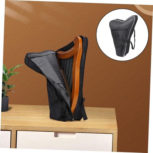 BESPORTBLE Lyre Bag for Musician Padded Lyre Harp Storage Carrier for String Instruments Lightweight Stylish Design for Easy Carrying and Comprehensive Protection in Saudi Arabia
