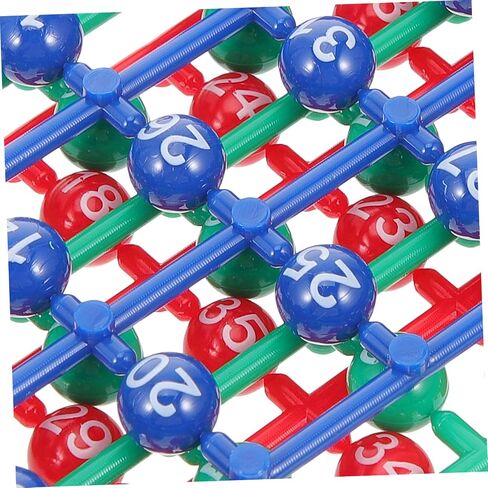 Vaguelly Multi-Color Bingo Balls for Lottery Games 49pcs Small Raffle Game Balls for Parties Manual Drawing and Fun Activities in Saudi Arabia