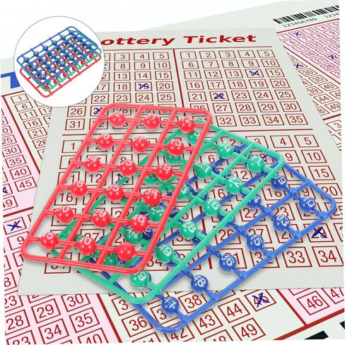Vaguelly Multi-Color Bingo Balls for Lottery Games 49pcs Small Raffle Game Balls for Parties Manual Drawing and Fun Activities in Saudi Arabia