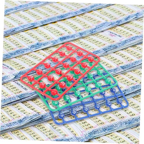 Vaguelly Multi-Color Bingo Balls for Lottery Games 49pcs Small Raffle Game Balls for Parties Manual Drawing and Fun Activities in Saudi Arabia