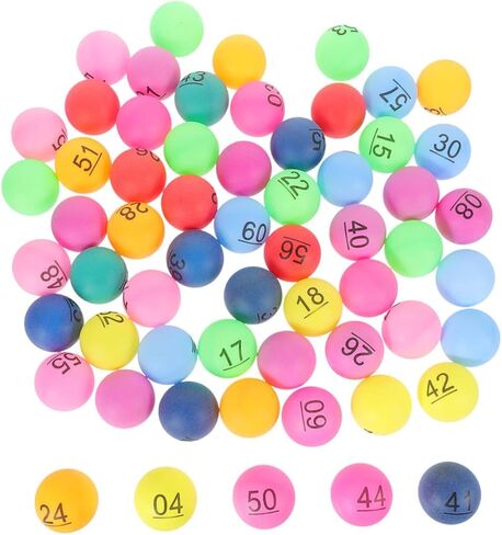 Toyvian 90pcs Colorful Number for Raffle Games and Party Activities Engaging Draw for Bingo and Carnival Prizes for Event Fun in Kuwait