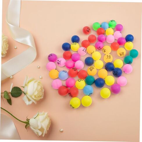 Toyvian 90pcs Colorful Number for Raffle Games and Party Activities Engaging Draw for Bingo and Carnival Prizes for Event Fun in Kuwait