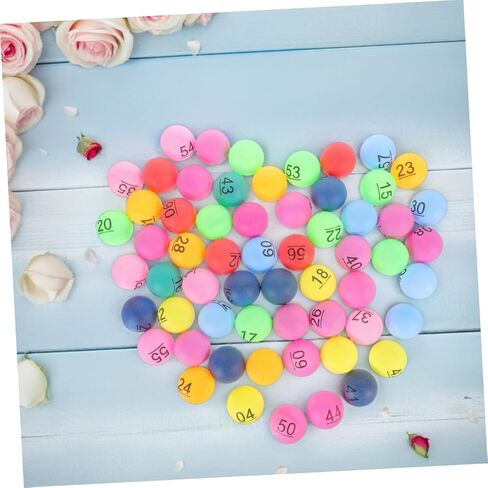 Toyvian 90pcs Colorful Number for Raffle Games and Party Activities Engaging Draw for Bingo and Carnival Prizes for Event Fun in Kuwait