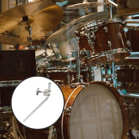 ibasenice Drum Cowbell حامل تمديد قضيب المشبك لمجموعات الطبول وأكثر وسهلة التركيب للموسيقيين الإيقاعيين in Saudi Arabia