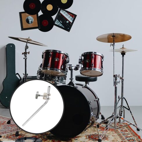 ibasenice Drum Cowbell حامل تمديد قضيب المشبك لمجموعات الطبول وأكثر وسهلة التركيب للموسيقيين الإيقاعيين in Saudi Arabia