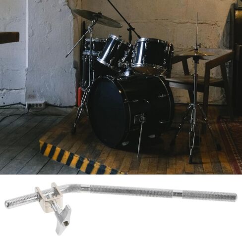 ibasenice Drum Cowbell حامل تمديد قضيب المشبك لمجموعات الطبول وأكثر وسهلة التركيب للموسيقيين الإيقاعيين in Saudi Arabia