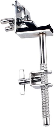UPKOCH Metal Drum Cowbell Clamp with Holder Bracket for Bass Drum Easily Mounts for Optimal Positioning of Cowbell and Woodblock Silver in Saudi Arabia