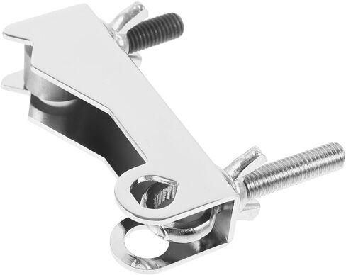 Jazz Drum Cowbell Clamp Sturdy Percussion Mounting Bracket Tight Fit for Secure Attachment to Drum Kits and Accessories for Drummers and Music Enthusiasts in Saudi Arabia