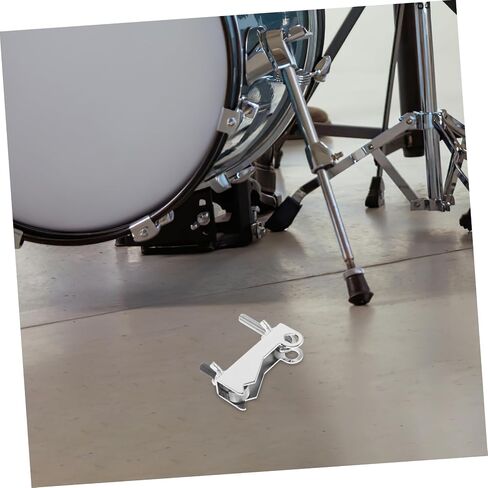 Jazz Drum Cowbell Clamp Sturdy Percussion Mounting Bracket Tight Fit for Secure Attachment to Drum Kits and Accessories for Drummers and Music Enthusiasts in Saudi Arabia