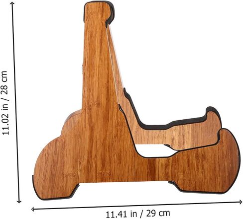 Sosoport Foldable Violin Stand Bracket for Display and Storage Lightweight and Durable Violin Holder for Home Studio Use Wear Resistant Design in Saudi Arabia