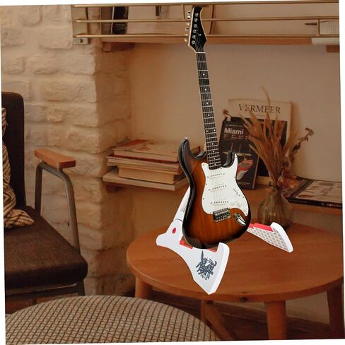Sturdy Guitar Display Stand Rabbit Shape for Music Decor Easy to Fold Store in Saudi Arabia