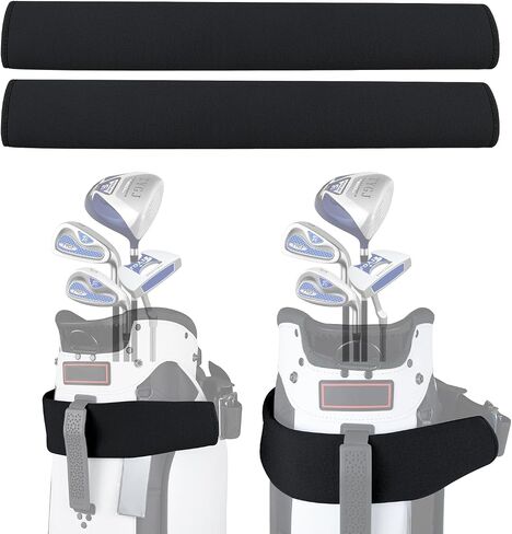 Golf Cart Strap Sleeve, Protect Your Golf Bag from Wear and Dirt - Premium Material, Simple Design, Easy to Install, Universal Fit in Kuwait