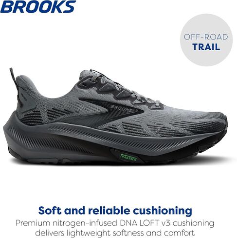 حذاء Brooks الرجالي Ghost Trail، متعدد الاستخدامات للجري على الطرق الوعرة للتضاريس الوعرة in Saudi Arabia