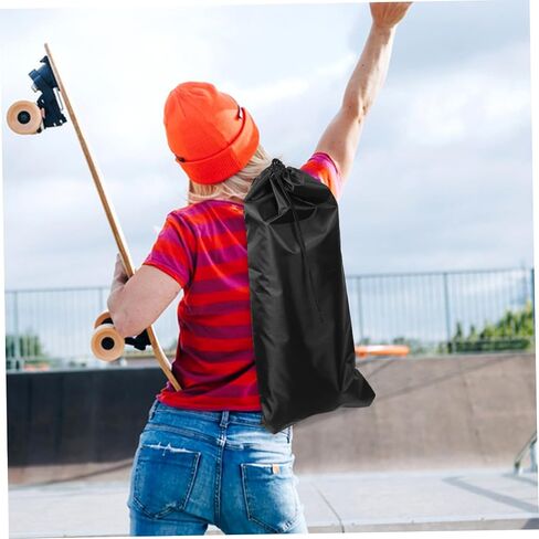 POPETPOP Skateboard Bag Multi Functional Shoulder Pouch Portable Skateboard Carrying Backpack for Outdoor Sports and Travel Lightweight and Stylish Design in Saudi Arabia
