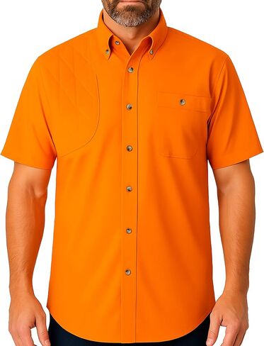 Men's Full Blaze Hunting Shirt Short Sleeves in Saudi Arabia