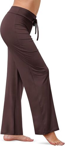 سراويل نسائية واسعة الساق عالية الخصر كاجوال فضفاضة لممارسة اليوجا وبنطلونات Palazzo Lounge Pajama in Saudi Arabia