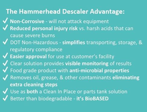 Marine Descaler, Hammerhead (1 gal) & Hull Cleaner (32 oz) - 2 pk, Aluminum Safe, No Harsh Acid in Saudi Arabia
