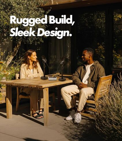 Movo Pro Portable Podcast Equipment Bundle for iPhone/Android Phones- Podcast Kit with Audio Interface, 2 UM6 Dynamic Mics, 2 Headphones, 2 Boom Arms - for Smartphones, Computers, PC, Mac in Kuwait