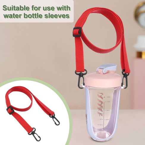 uxcell Water Bottle Holder Lanyard, Polypropylene Water Bottle Sling Straps Adjustable Water Bottles Holder in Saudi Arabia