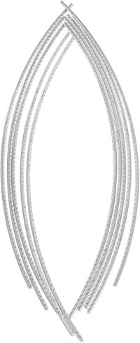Garneck 10pcs Guitar Fret Wires Long Copper Frets for Acoustic and Electric Guitars Easy Installation Durable Replacement for Repairs and Builds in Saudi Arabia