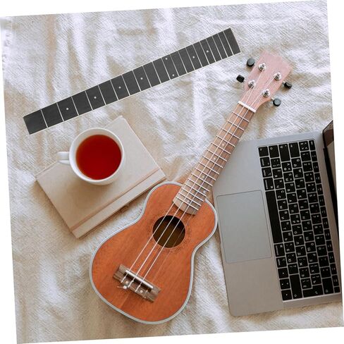 Garneck Folk Guitar Fretboard Wooden Fingerboard for Acoustic Guitar Fretboard Deck Accessory in Saudi Arabia
