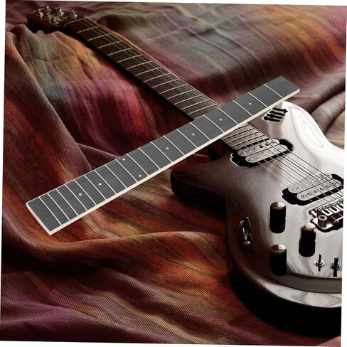 Garneck Folk Guitar Fretboard Wooden Fingerboard for Acoustic Guitar Fretboard Deck Accessory in Saudi Arabia