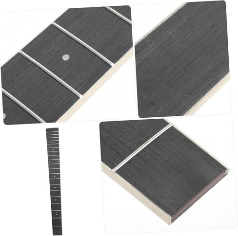 Garneck Folk Guitar Fretboard Wooden Fingerboard for Acoustic Guitar Fretboard Deck Accessory in Saudi Arabia