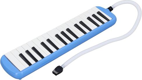 32 Keys Melodica, Instrument Keyboard Organ Harmonica for Students Beginners with Mouthpiece Blowpipe and Storage Bag Easy to Play and Learn in Saudi Arabia