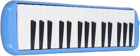 32 Keys Melodica, Instrument Keyboard Organ Harmonica for Students Beginners with Mouthpiece Blowpipe and Storage Bag Easy to Play and Learn in Saudi Arabia